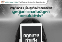 สิทธิยุติการตั้งครรภ์ทำได้ปลอดภัยถูกกฎหมาย ผู้หญิงจะทำอย่างไร