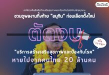 #บริการสร้างเสริมสุขภาพป้องกันโรคเป็นของคนไทยทุกคน ร่วมกันทวงคืนสิทธิการสร้างเสร…